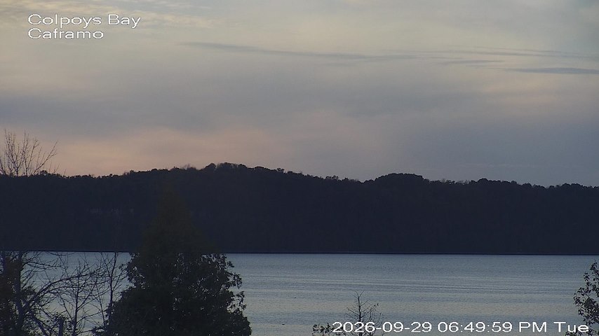 Live camera feed from Caframo in Georgian Bluffs, Ontario, Canada