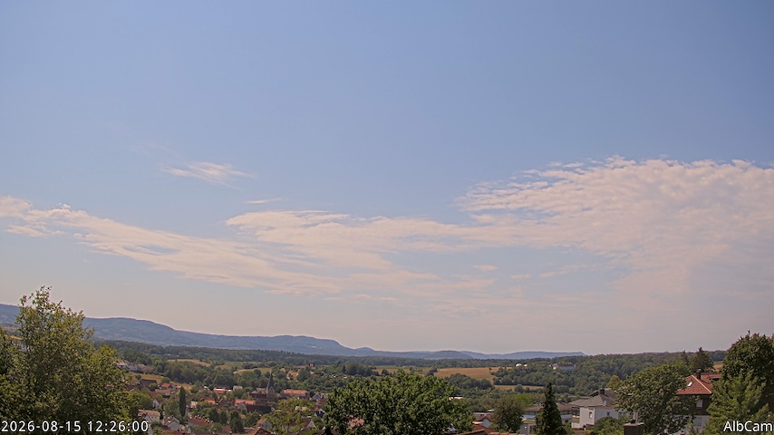 Прямий ефір з камери від AlbCam - Göppingen, Germany у View from Göppingen to SSW