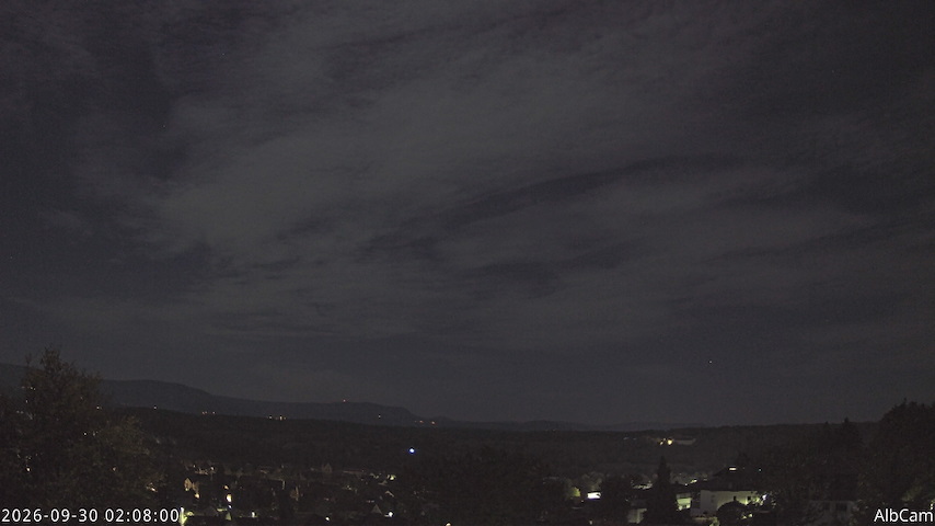 Прямий ефір з камери від 🇩🇪 AlbCam Goeppingen у View from Goeppingen to SW