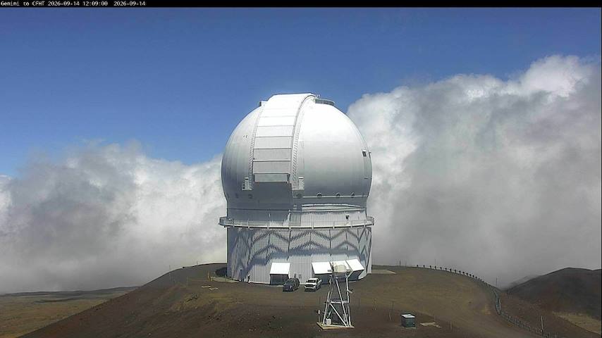 Live-kamerakanava Canada-France-Hawaii Telescope - Northlta Hawaiissä