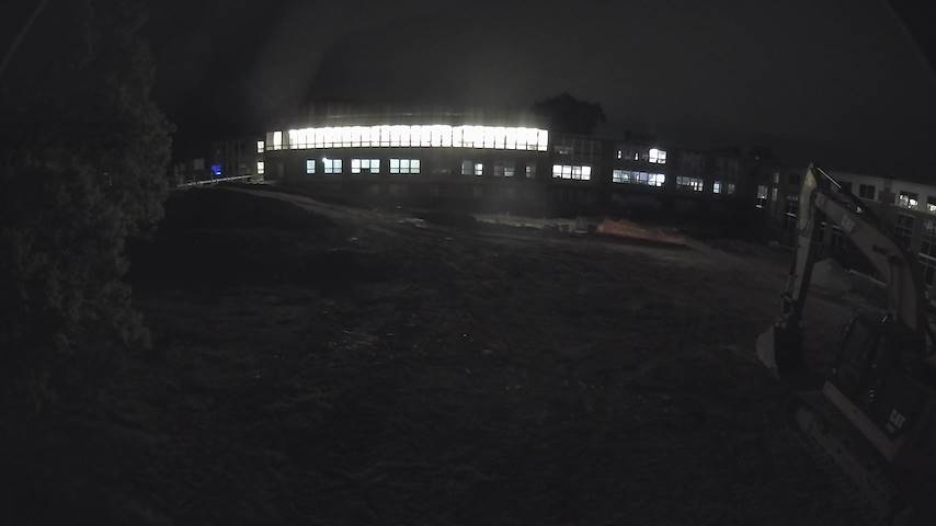 Bein myndavélarás frá CUW School of Nursing Construction Camera í Concordia University Wisconsin