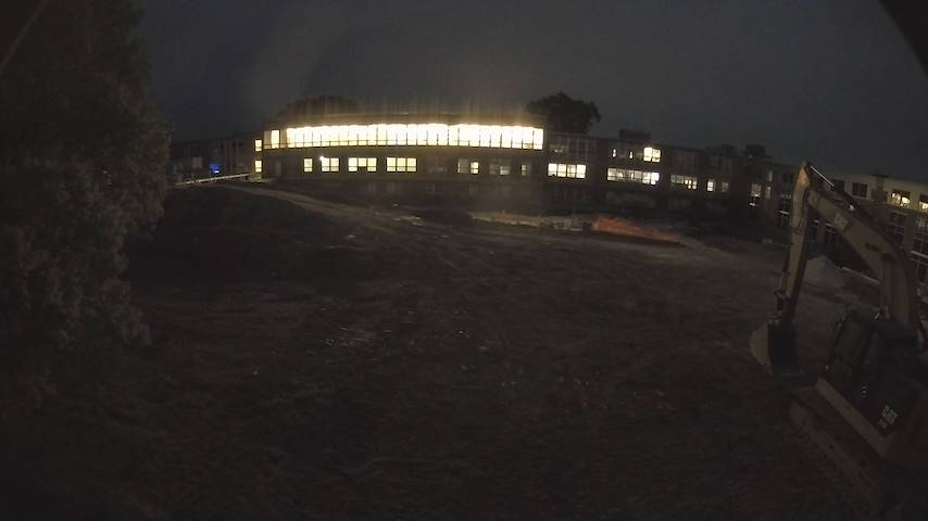Saluran kamera langsung dari CUW School of Nursing Construction Camera di Concordia University Wisconsin