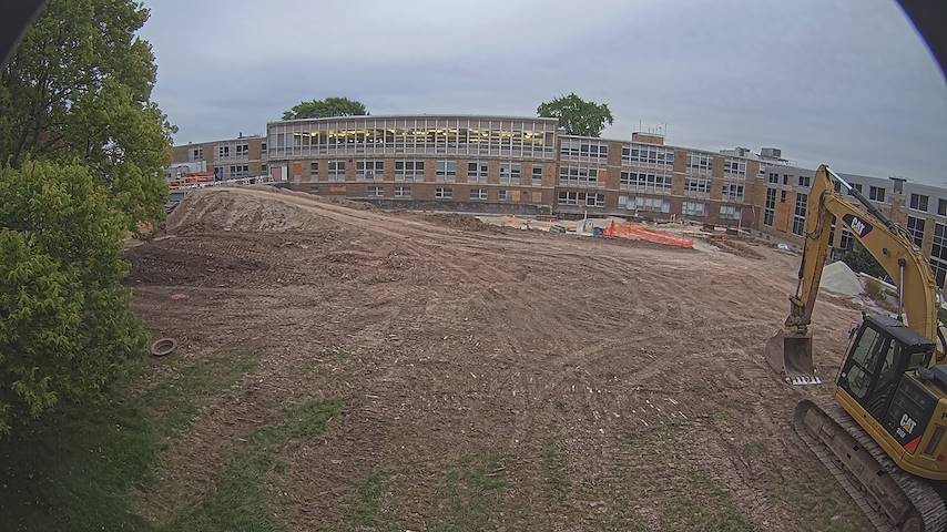 Live camera feed from CUW School of Nursing Construction Camera in Concordia University Wisconsin