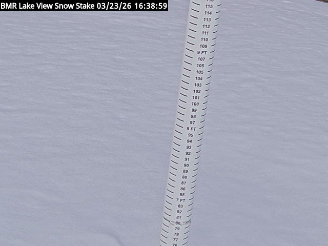 Lakeview Snow Depth Image