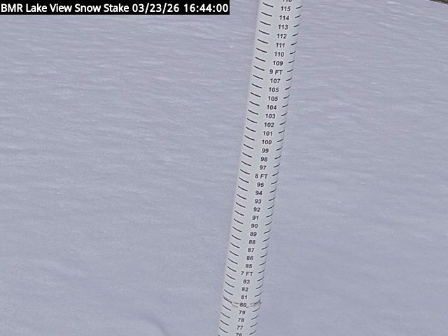 Lakeview Snow Depth Image