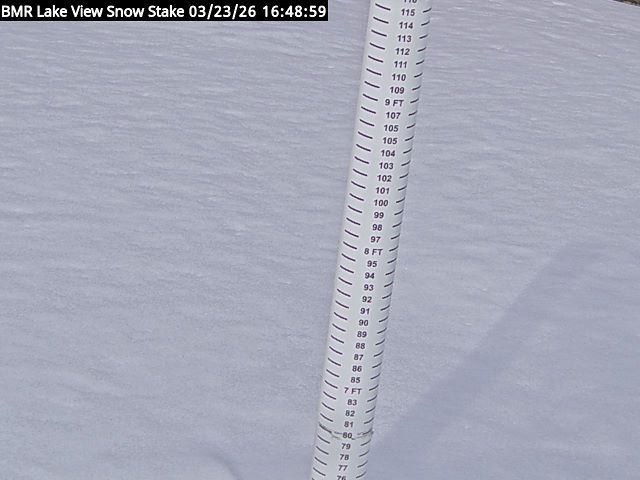 Lakeview Snow Depth Image