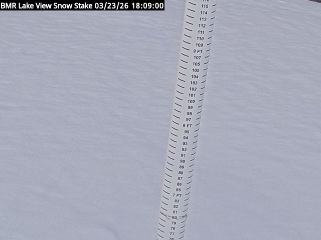 Lakeview Snow Depth Image