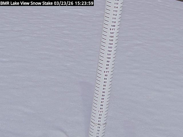 Lakeview Snow Depth Image