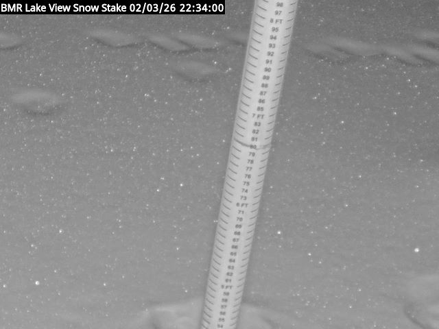 Lakeview Snow Depth Image