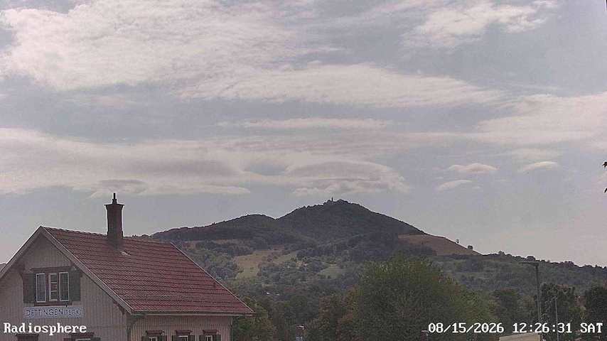 Kanal kamere v živo iz RADiOSPHERE-BURG TECK v Burg Teck in Owen